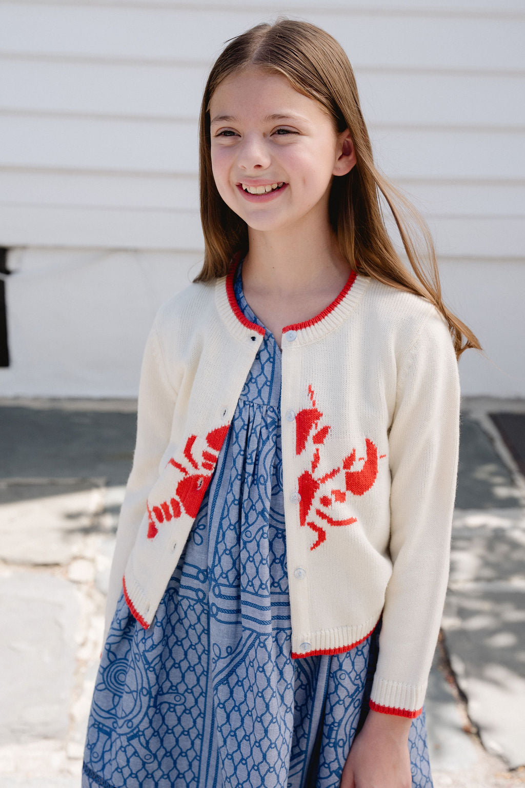 Evelyn Lobster Cardigan