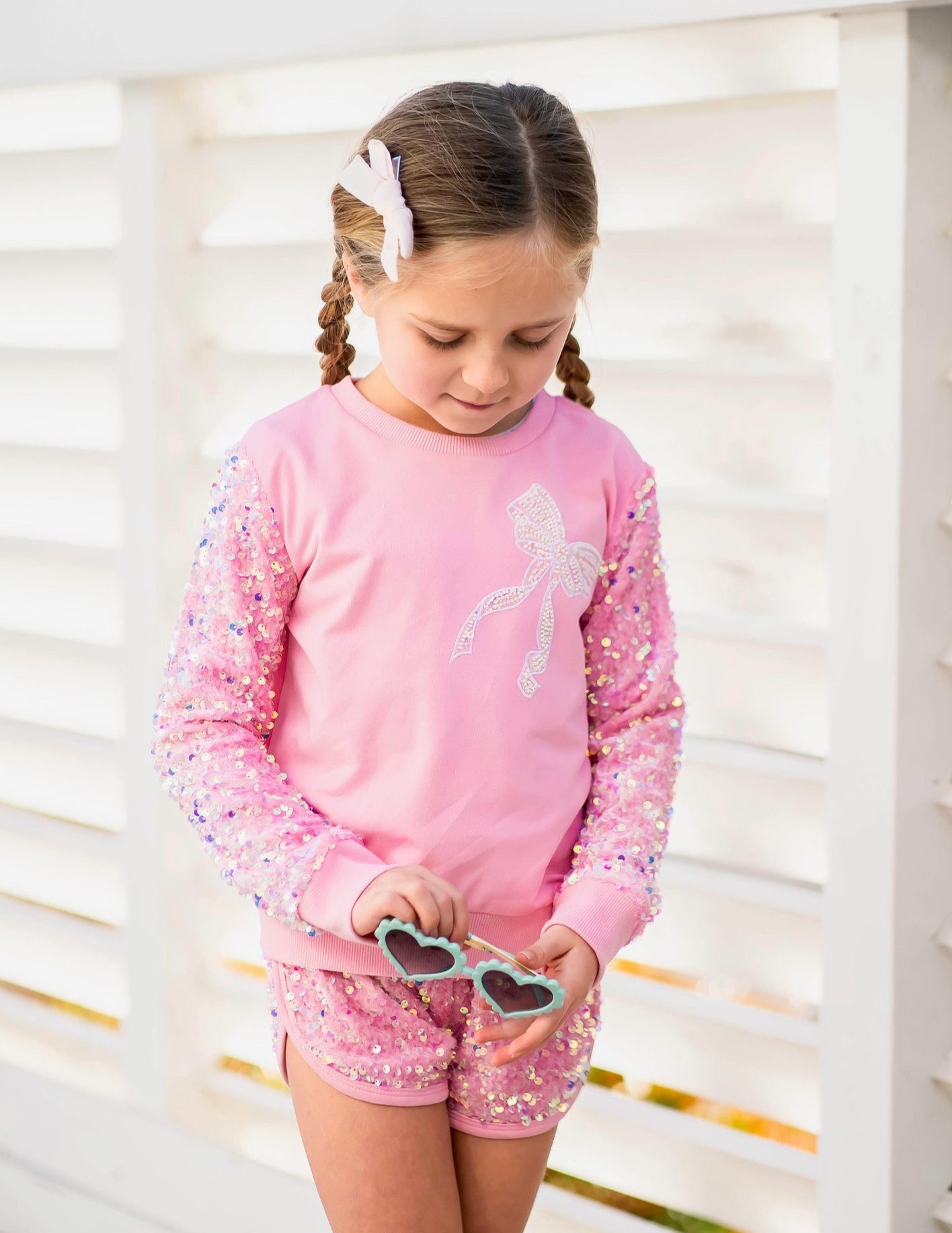 Sparkle Sport Set ~ Bow