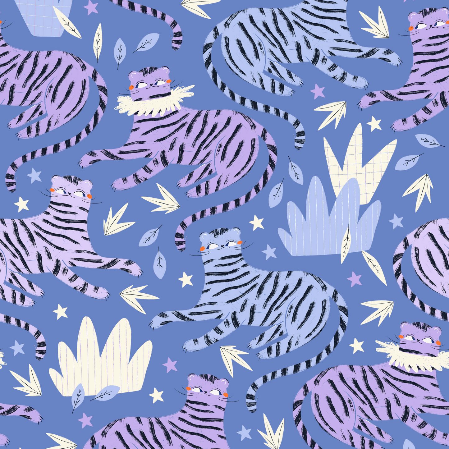 "Cat's Pajamas" Two-Peaz™ Jamz - Blue