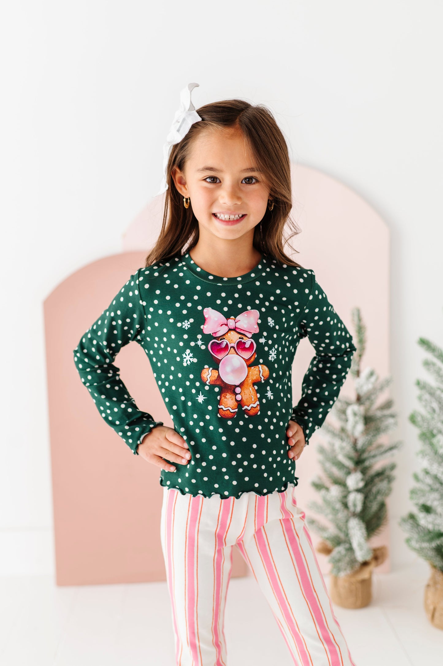 Bubblegum Gingerbread | Bamboo Long Sleeve Shirt