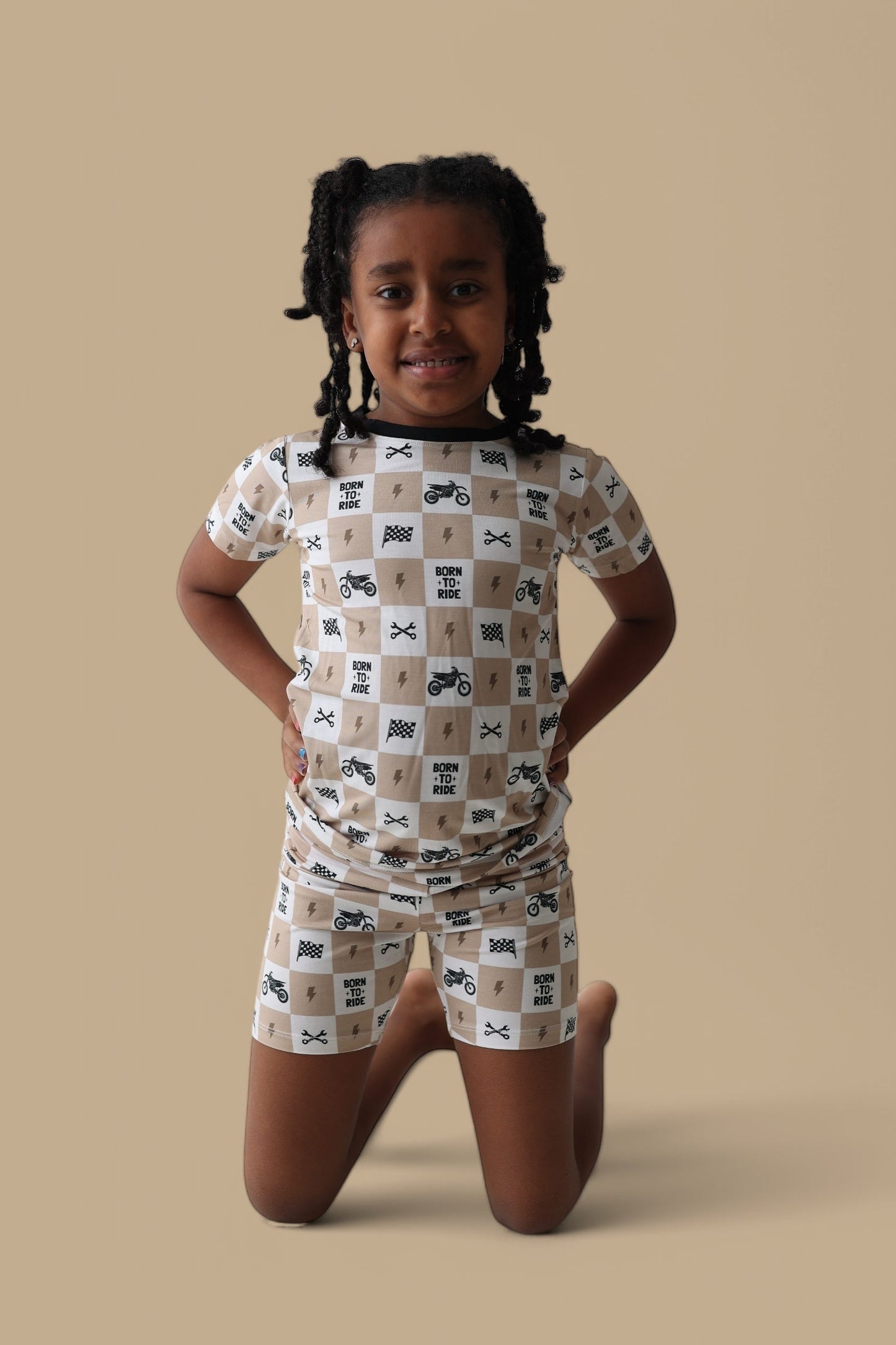 BORN TO RIDE DREAM SHORT SET