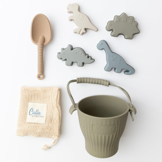 Dominic’s Dinos Silicone Beach Toy Set