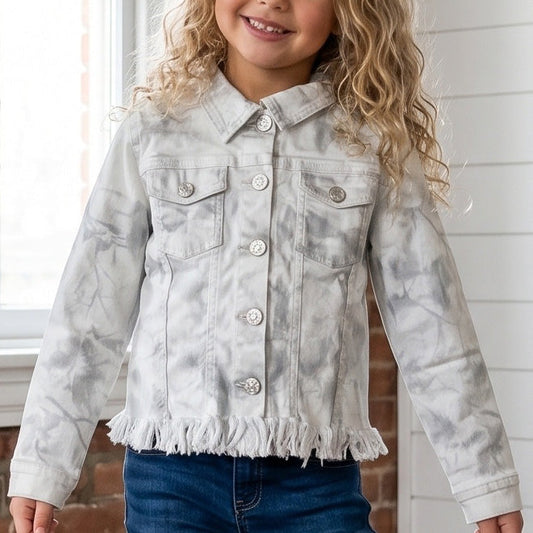 City Scout Fringe Denim Jacket