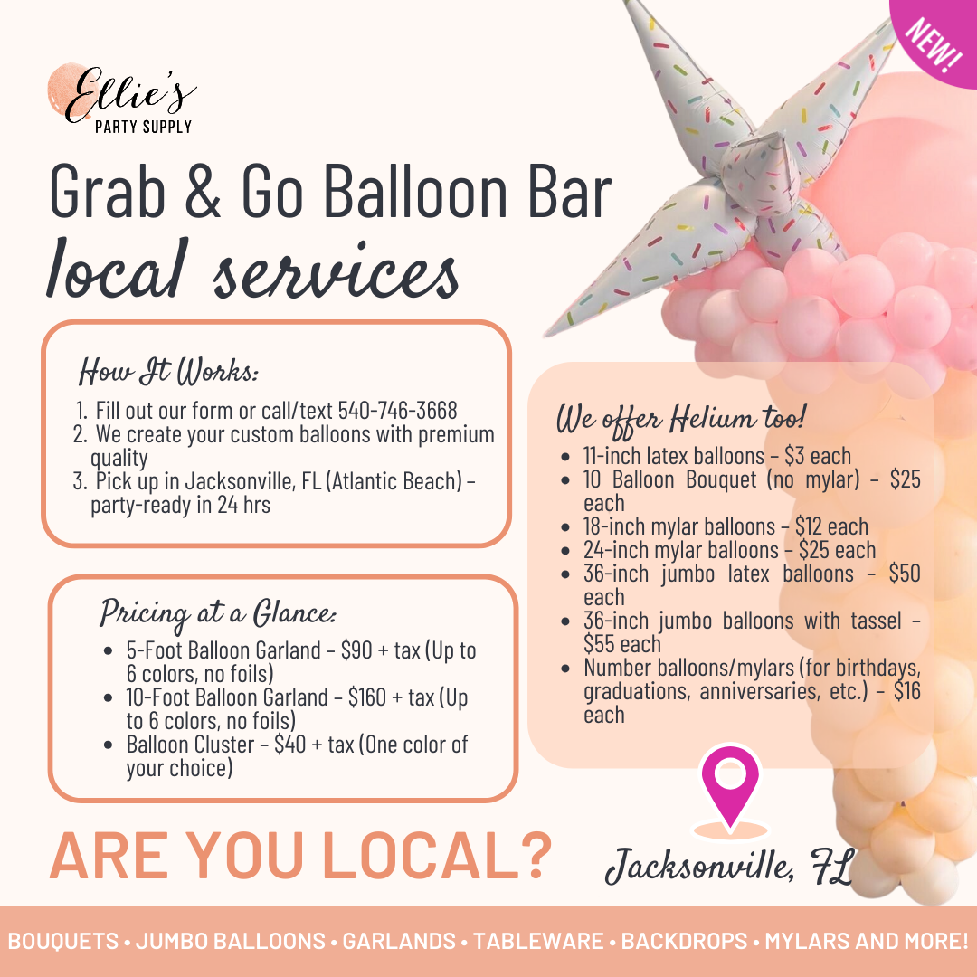 Daisy Balloon Pack