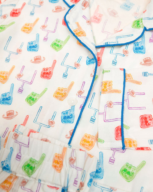 Victory Football Fan Pajama Set