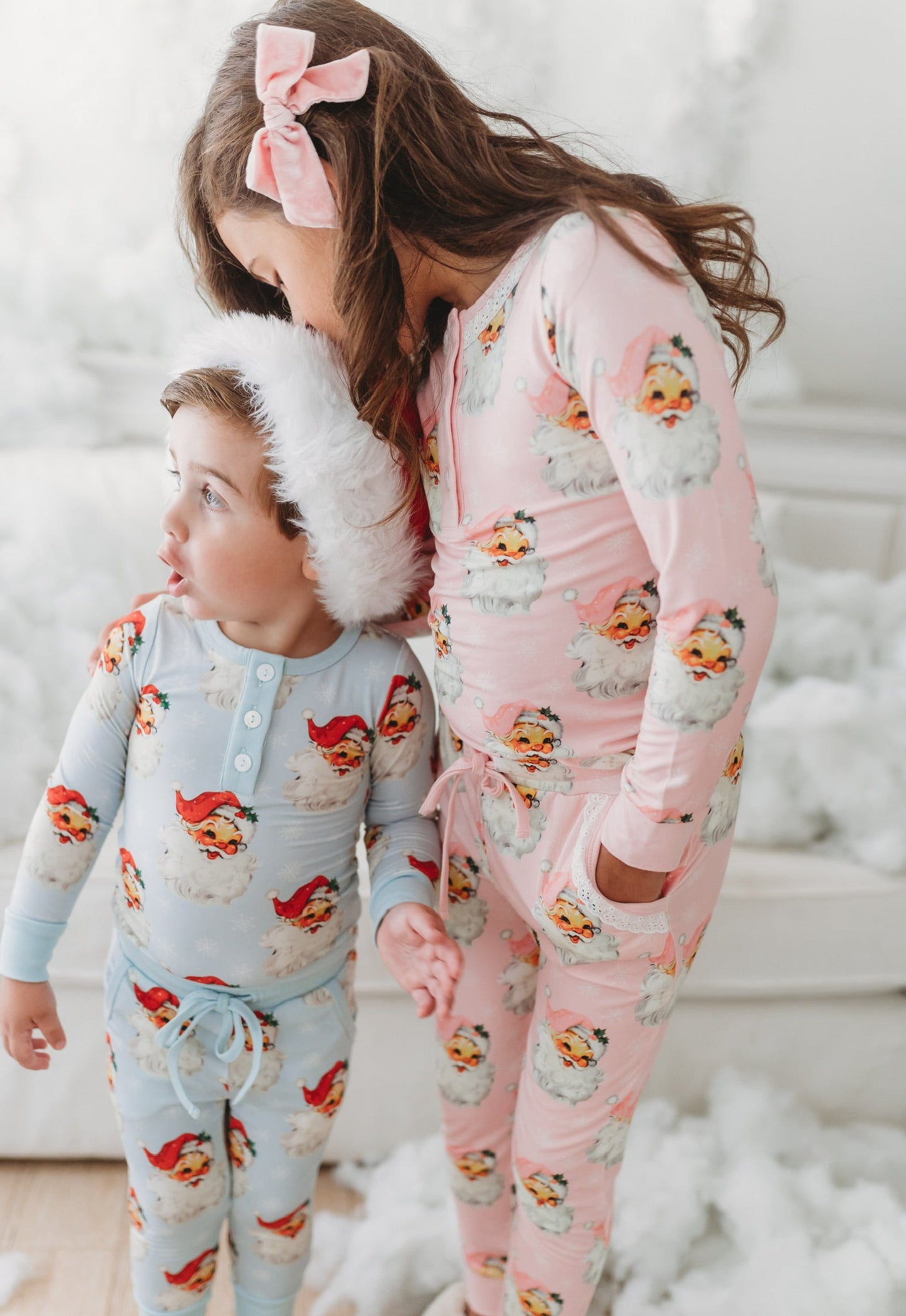 *PREORDER* Blue Vintage Santa Comfort Set