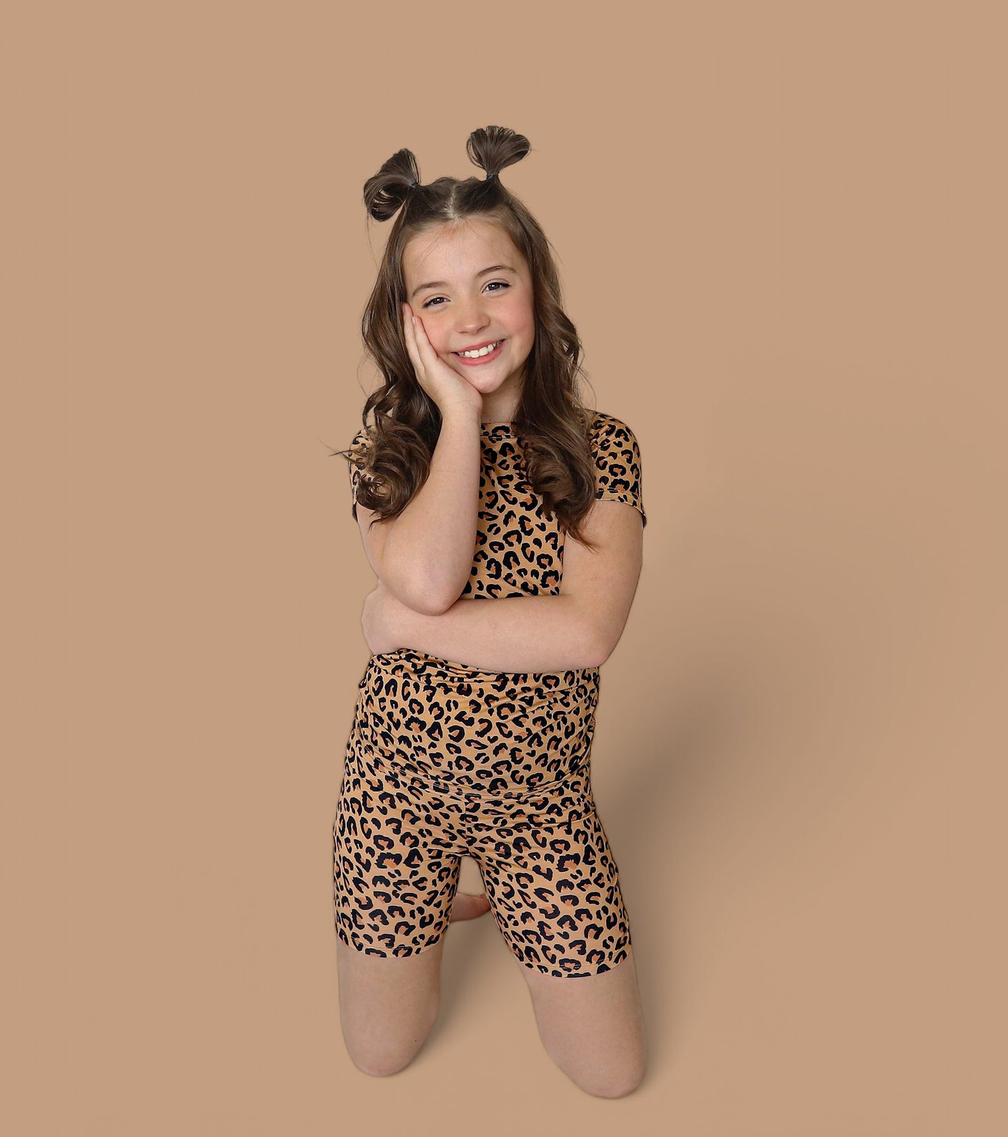 LEOPARD DREAM SHORT SET