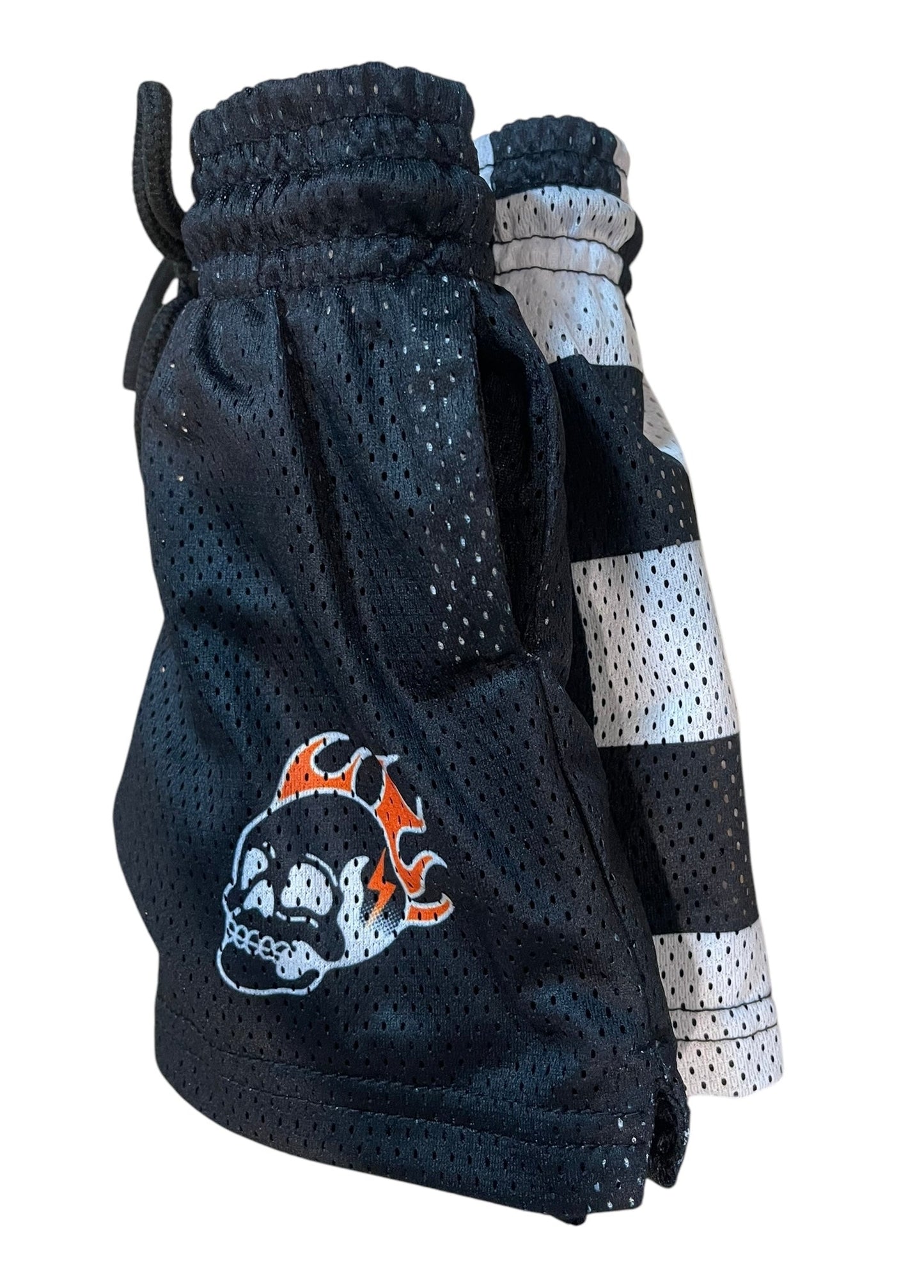 Burn Out Mesh Shorts