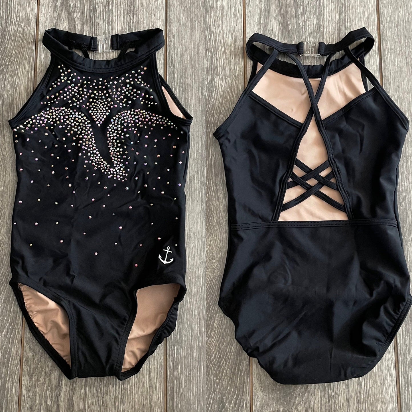 Midnight Sparkle Leotard