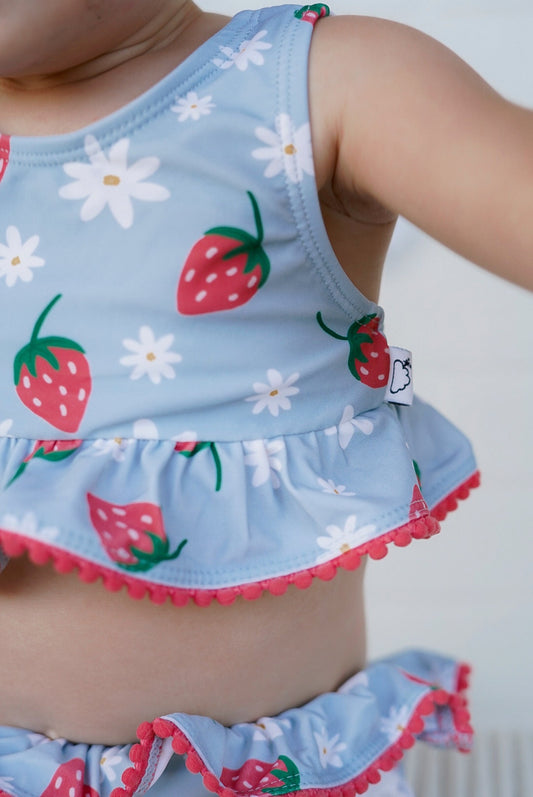 BERRY SWEET DREAMZZZ TANKINI TWO PIECE SWIM SUIT