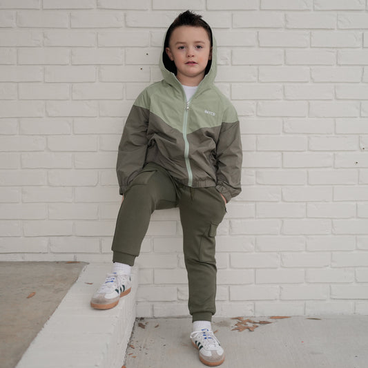 Salt + Sage Windbreaker