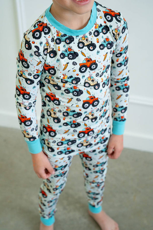 Easter Monster Trucks | Two Piece Set