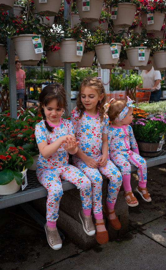 Strawberry Fields Floral Two-Piece