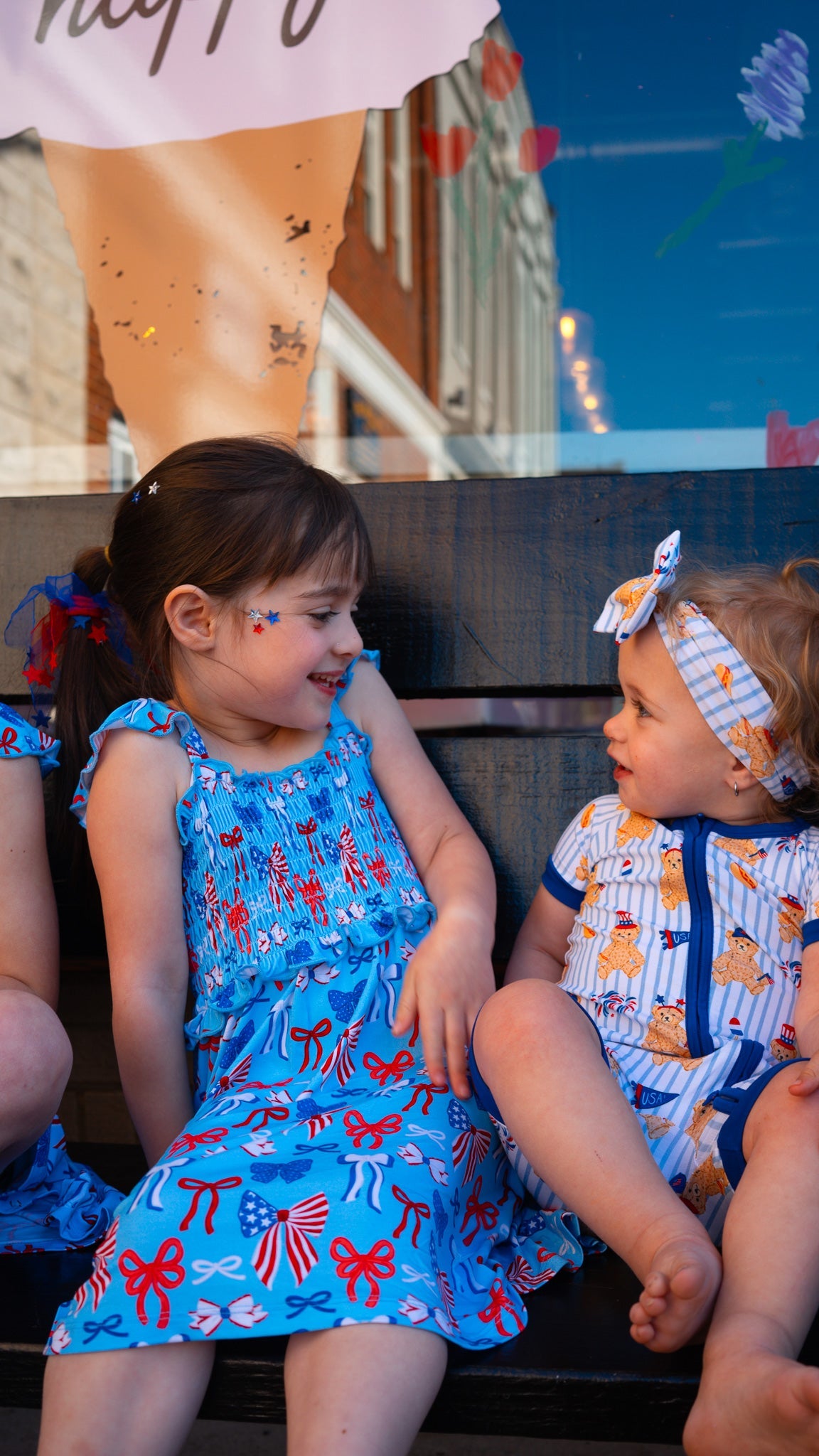 Fourth of July Smocked Dress "All American Girl"