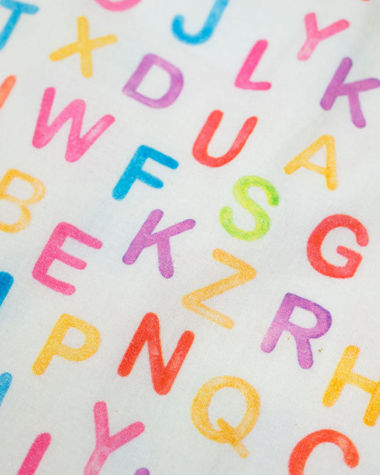 ABC Flutter Sleeve Shorts Set- FINAL SALE