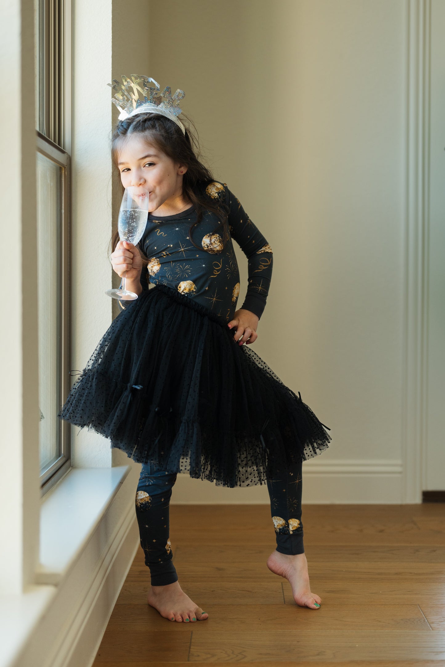 Cozy Countdown Swiss Dot Tutu
