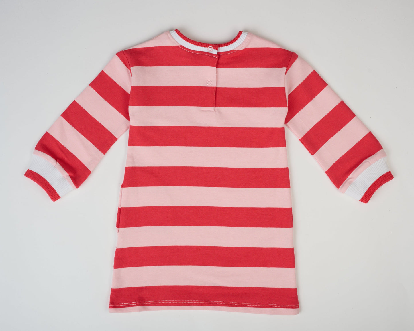 Heartbeat Stripe Sweatshirt Dress