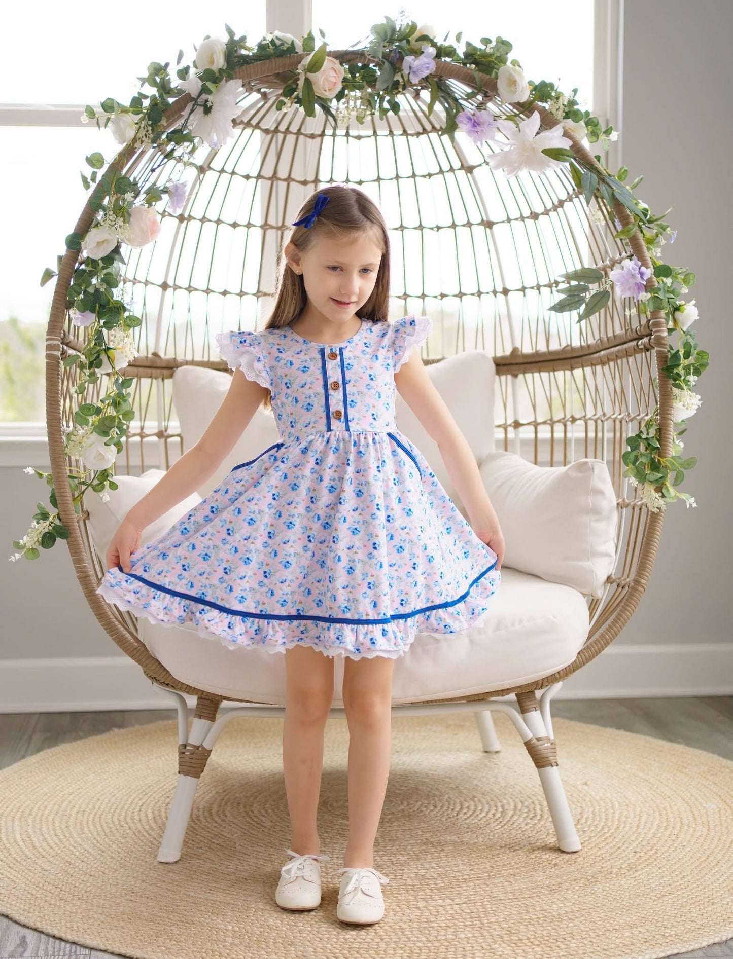Pink Floral Oliviah Dress