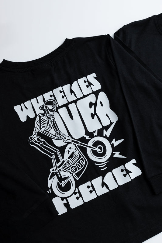 Wheelies-Long sleeve graphic- MTO