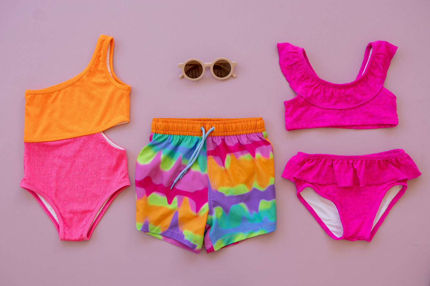 Orange Cut Out One Piece