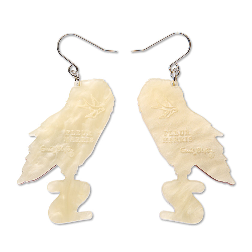 Barny Owl Drop Earrings by Erstwilder