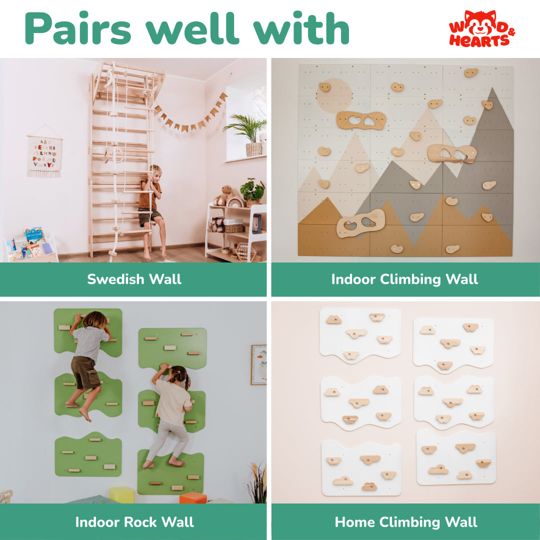 Wooden Climbing Playhouse