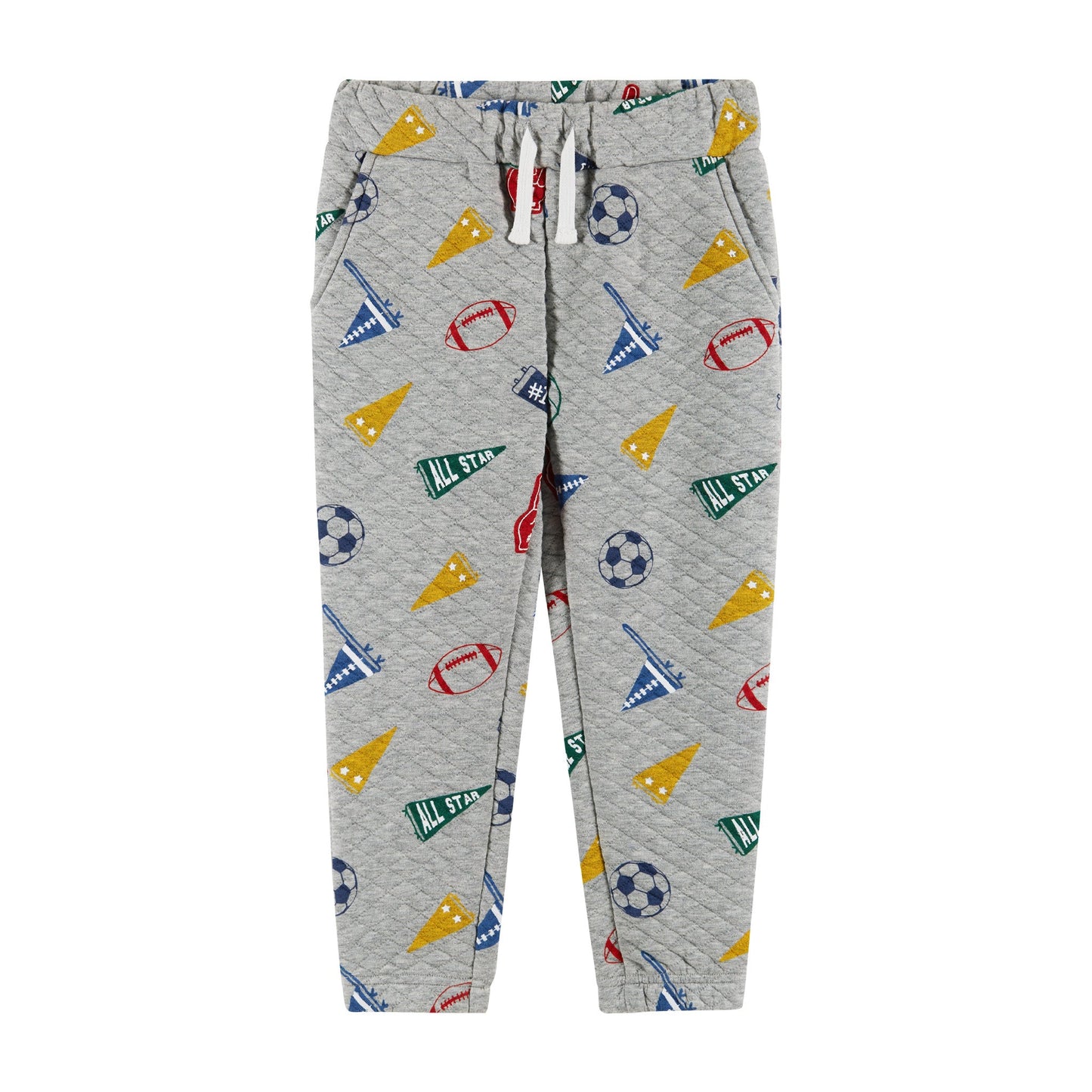 Kids Hooded Lounge Set | Grey Varsity