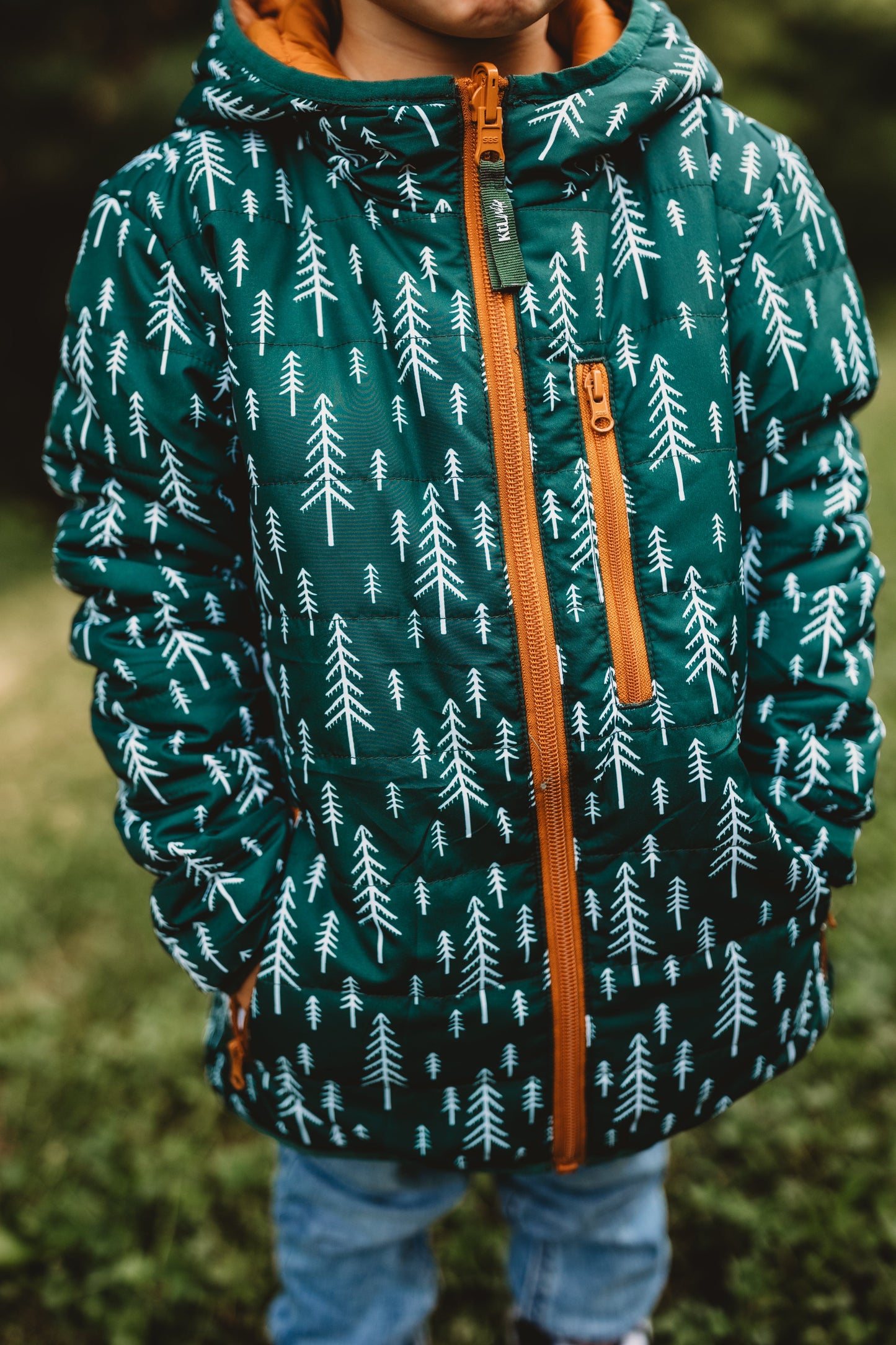 Preorder - Tree lightweight puffy jacket