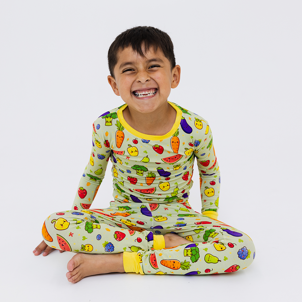 Farm Fresh Long Sleeve Pajamas