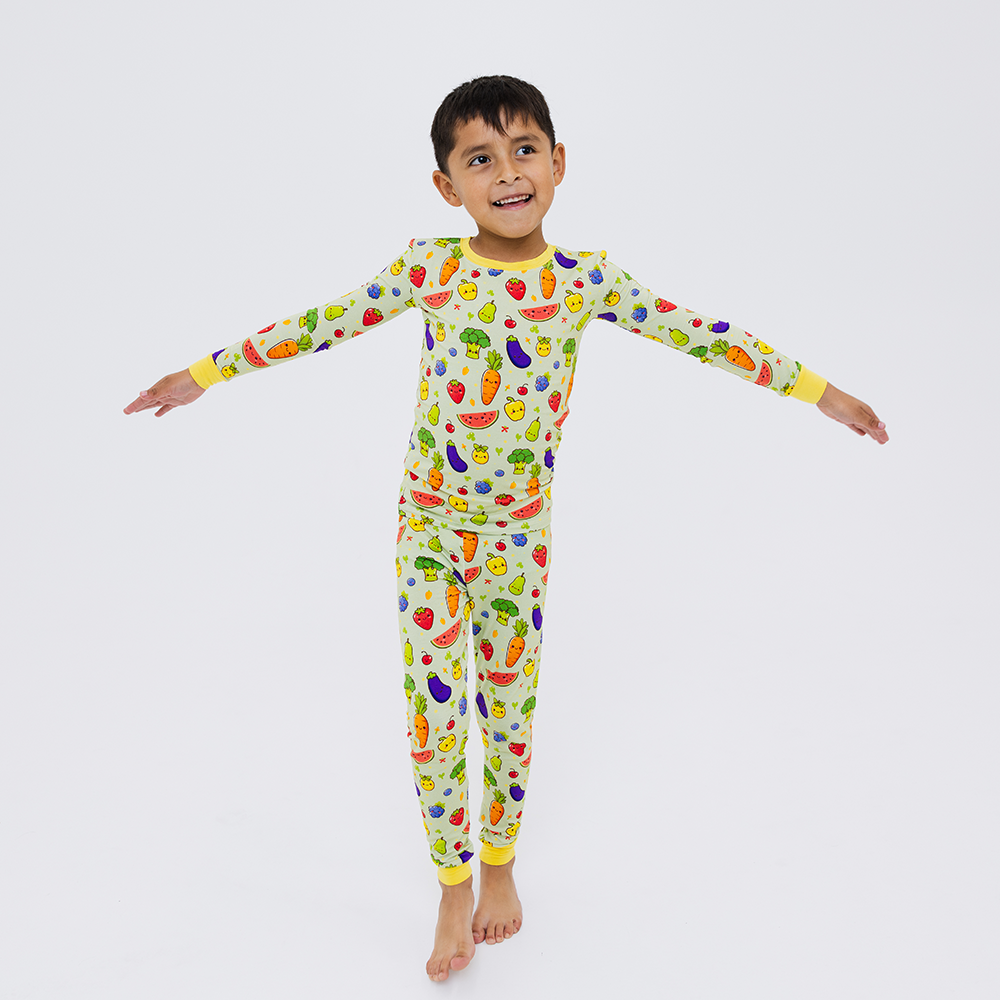 Farm Fresh Long Sleeve Pajamas