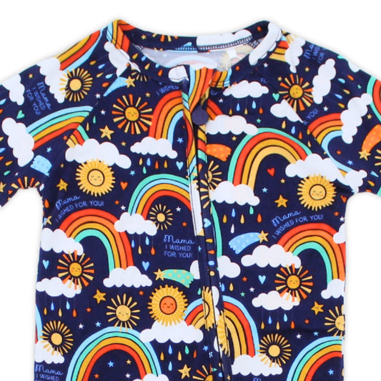 The Second-Skin Convertible Romper | Here Comes the Sunshine (Blue)