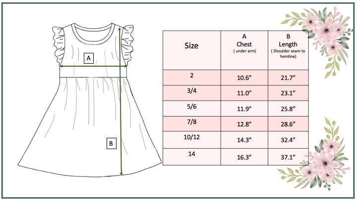 Claire Horse Flutter Dress