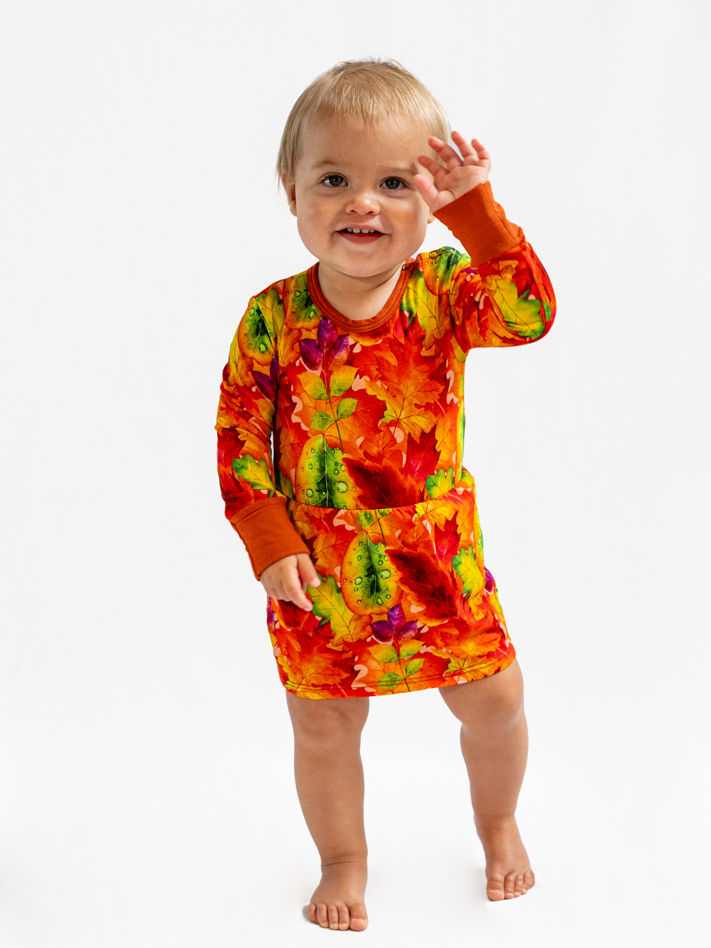 Foliage Baby Ballerina Dress