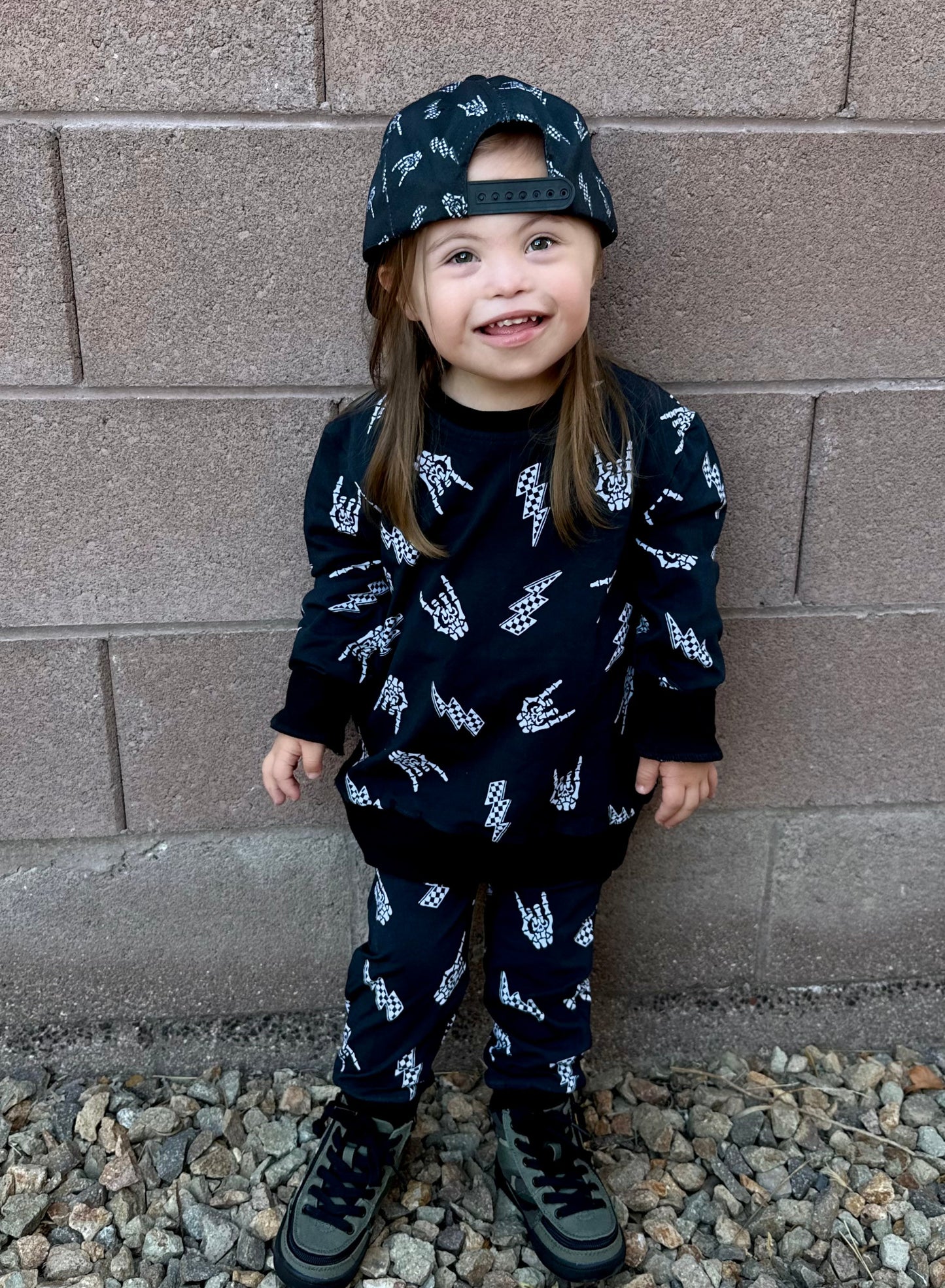 Bolted Bones Sweat Set