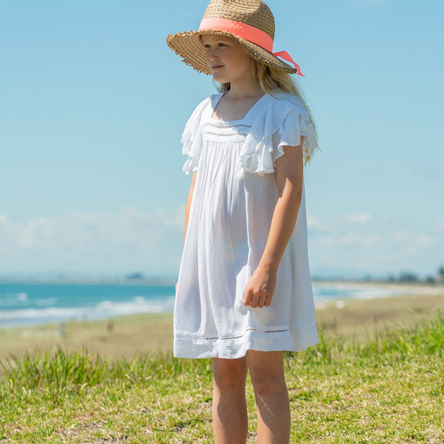 White Tassel Time Cover Up