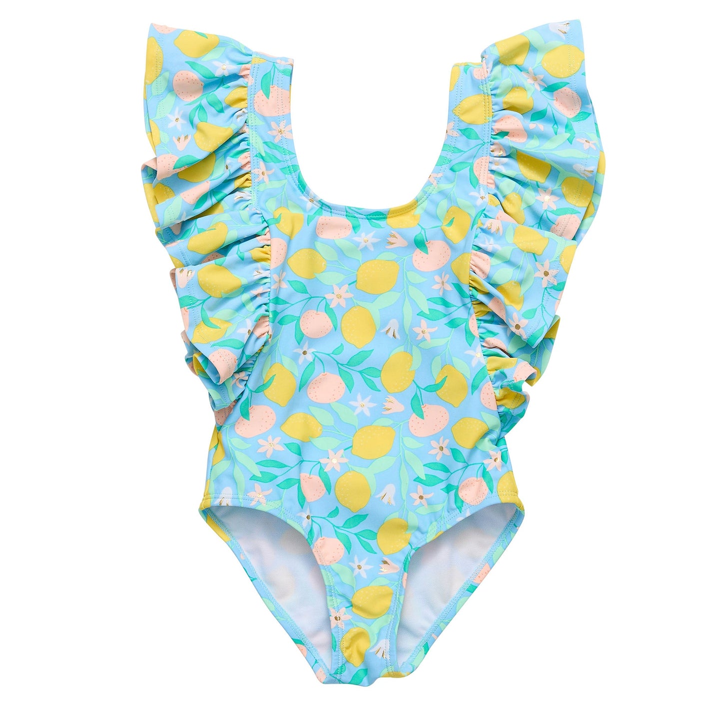 Lemon Drops Wide Frill Swimsuit - FINAL SALE