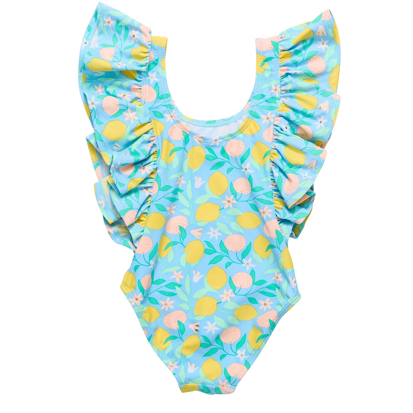 Lemon Drops Wide Frill Swimsuit - FINAL SALE