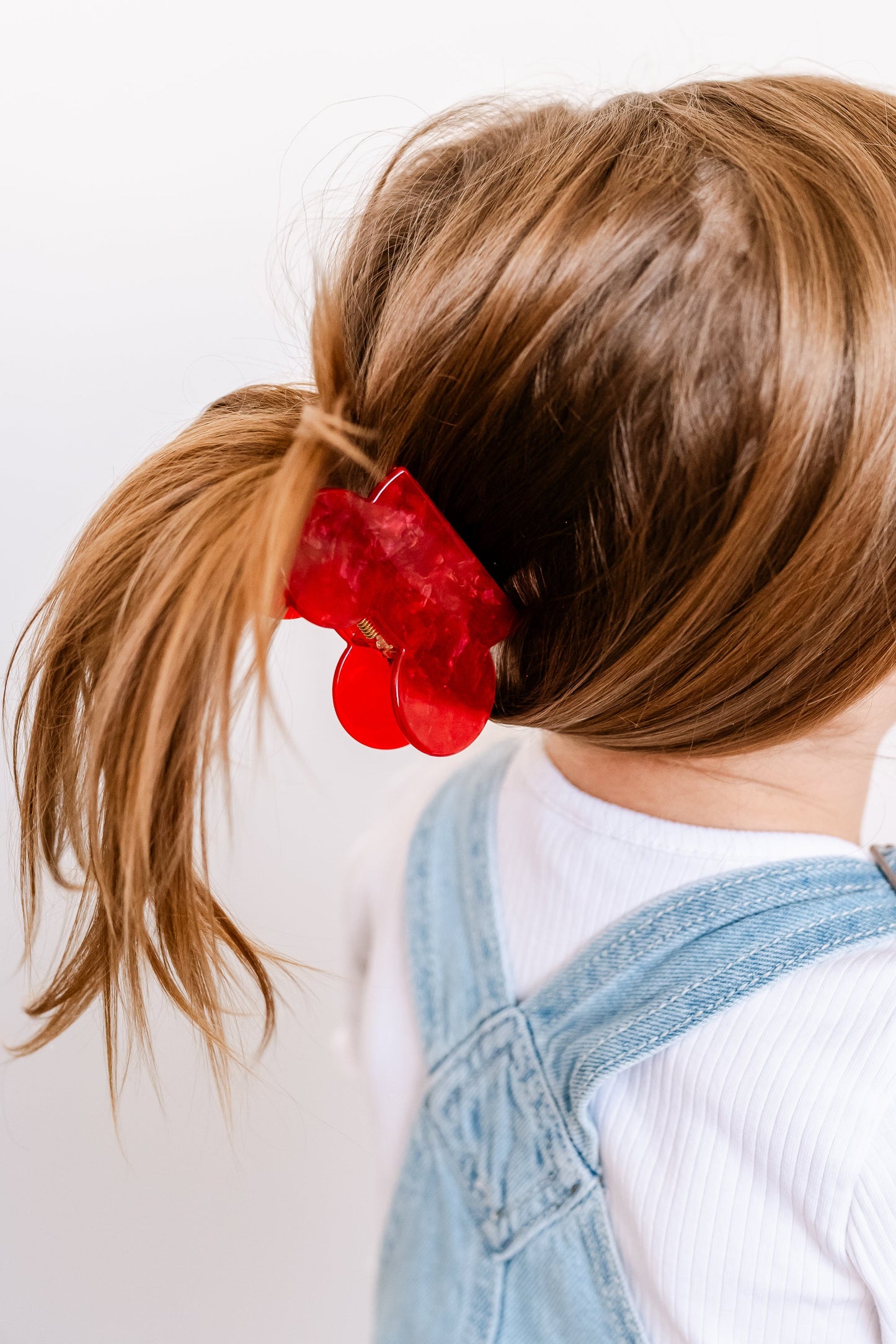 Red Small Mouse Claw Clip