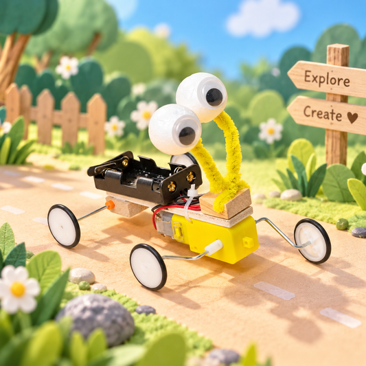 Bug Robot DIY Kit, Educational STEM Toy