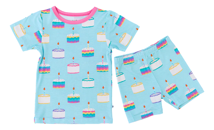 Birthday Cake PJ Short Set