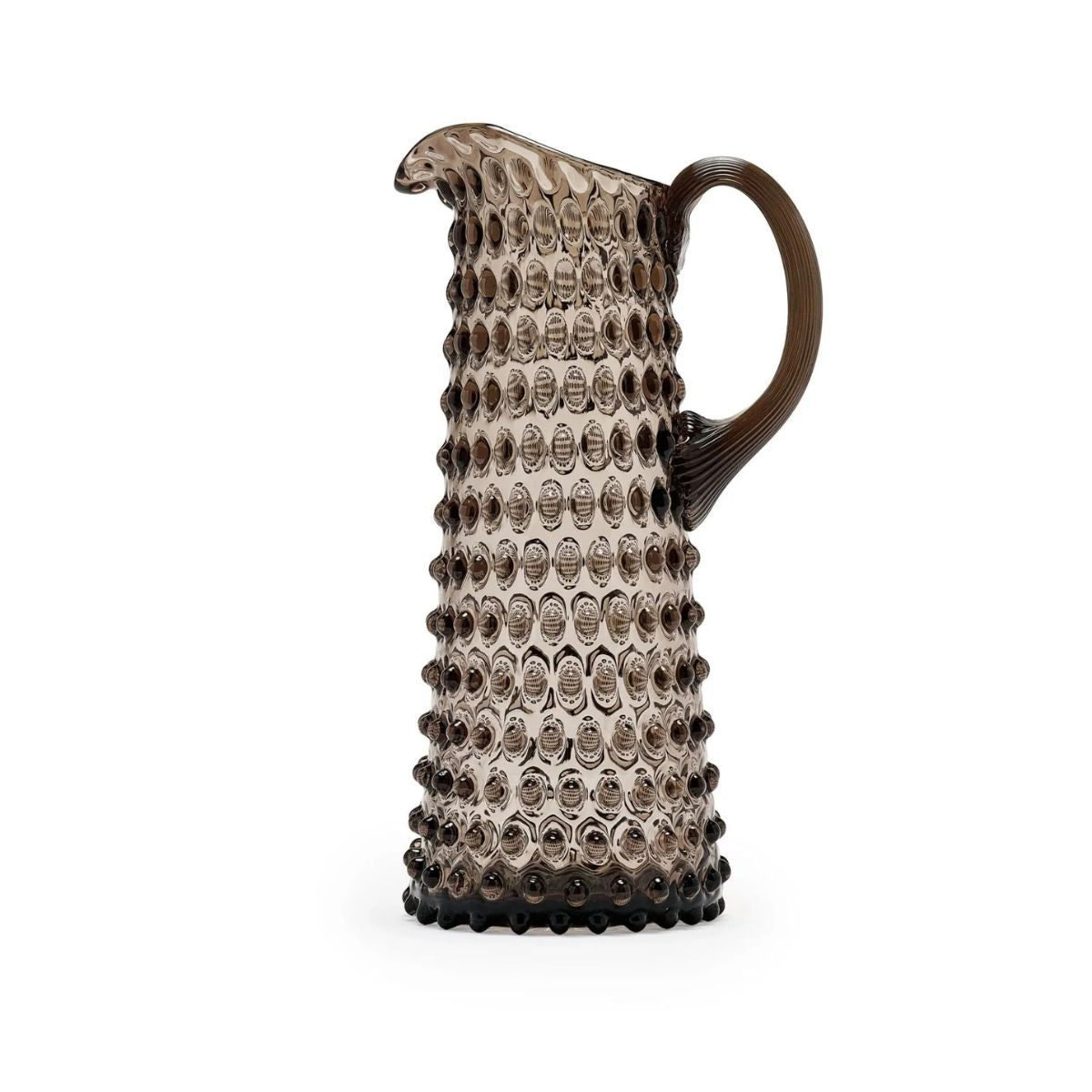 Hobnail Jug - Tall - Smokey Amaro