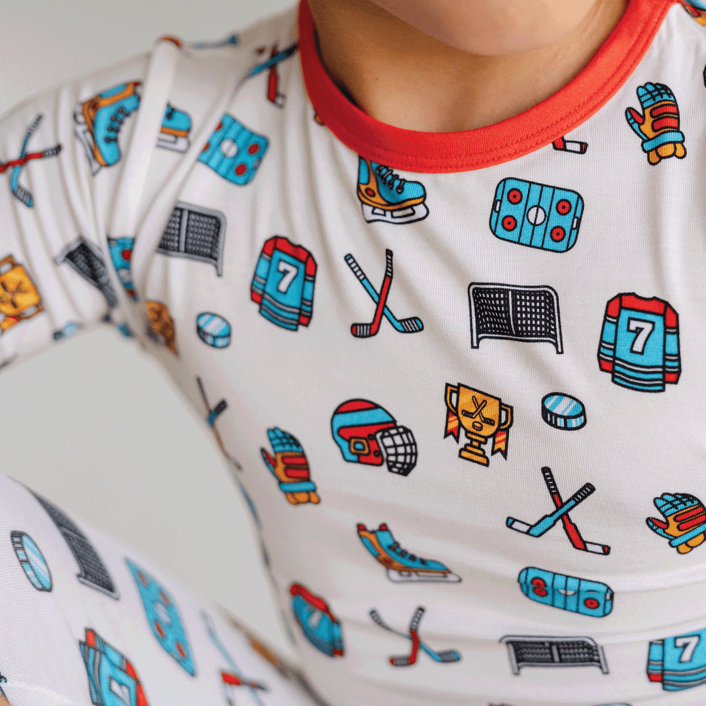 Hockey Two-Piece Pajama Set