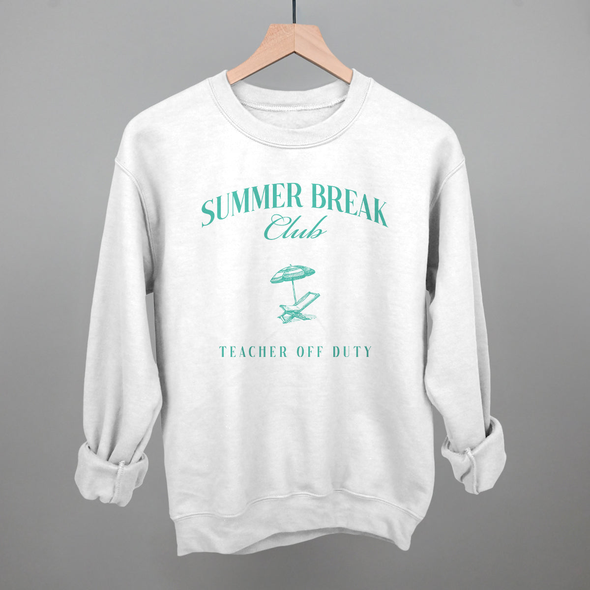 Summer Break Club Teacher Off Duty