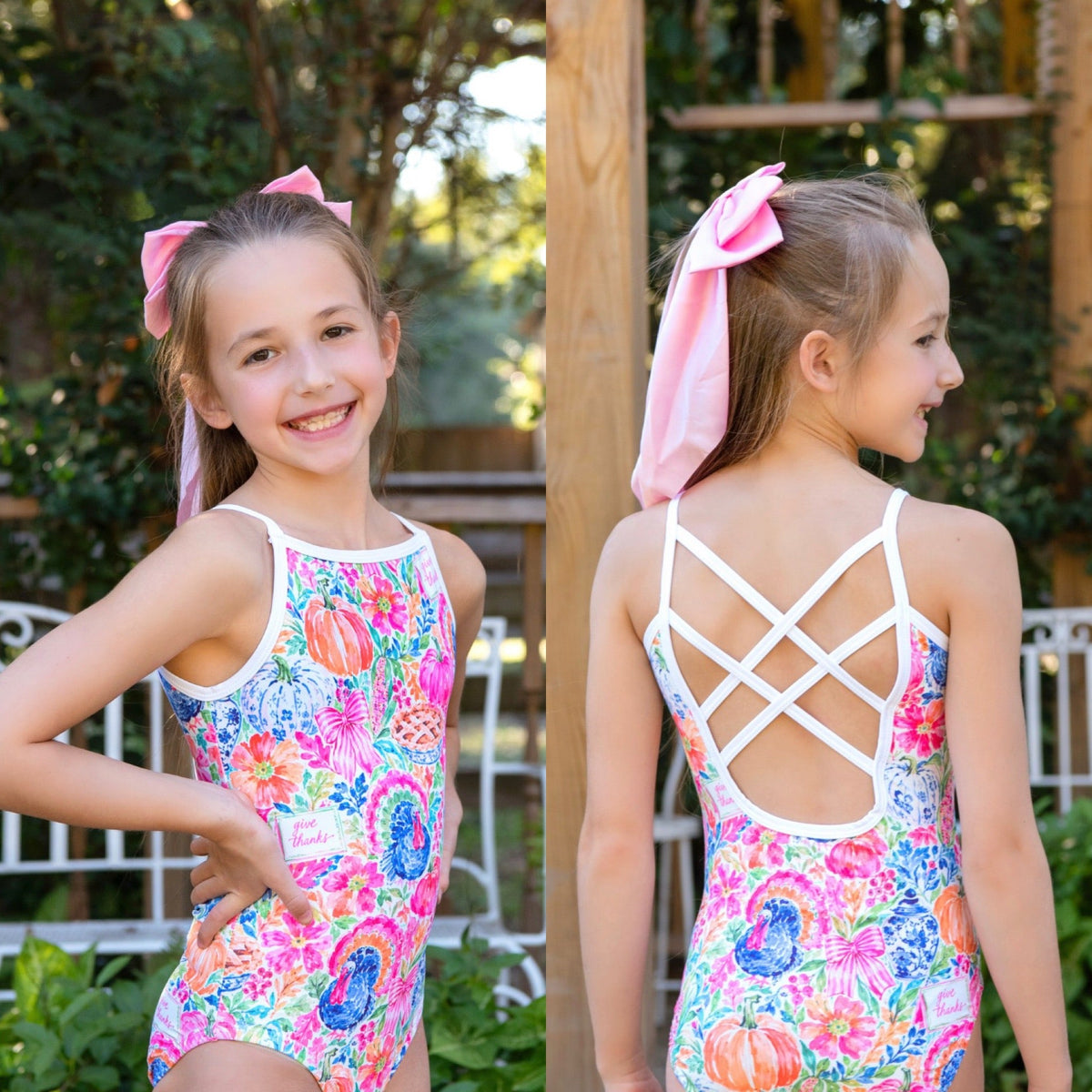 Preppy Thankful-Giving Leotard