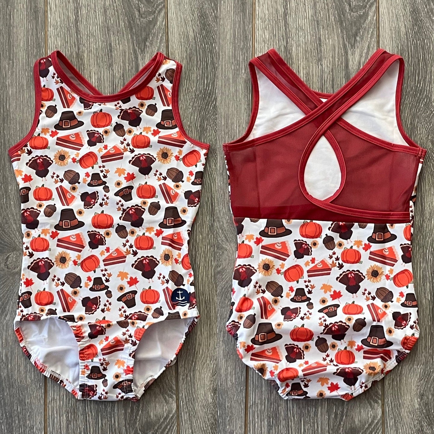 Thanksgiving Feast Leotard