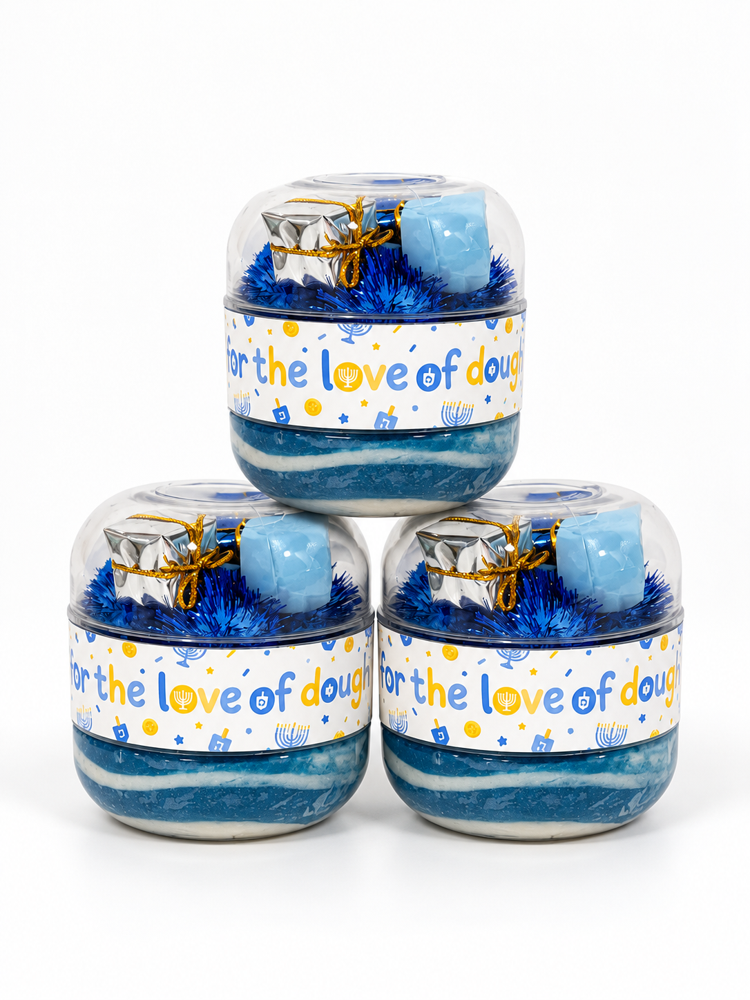 Hannukah Mini Double Jar