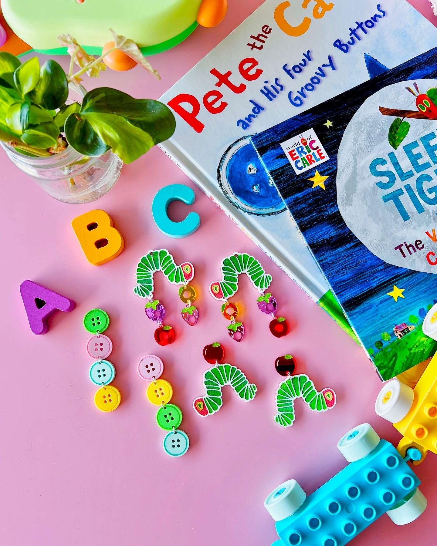 Hungry Caterpillar Earrings