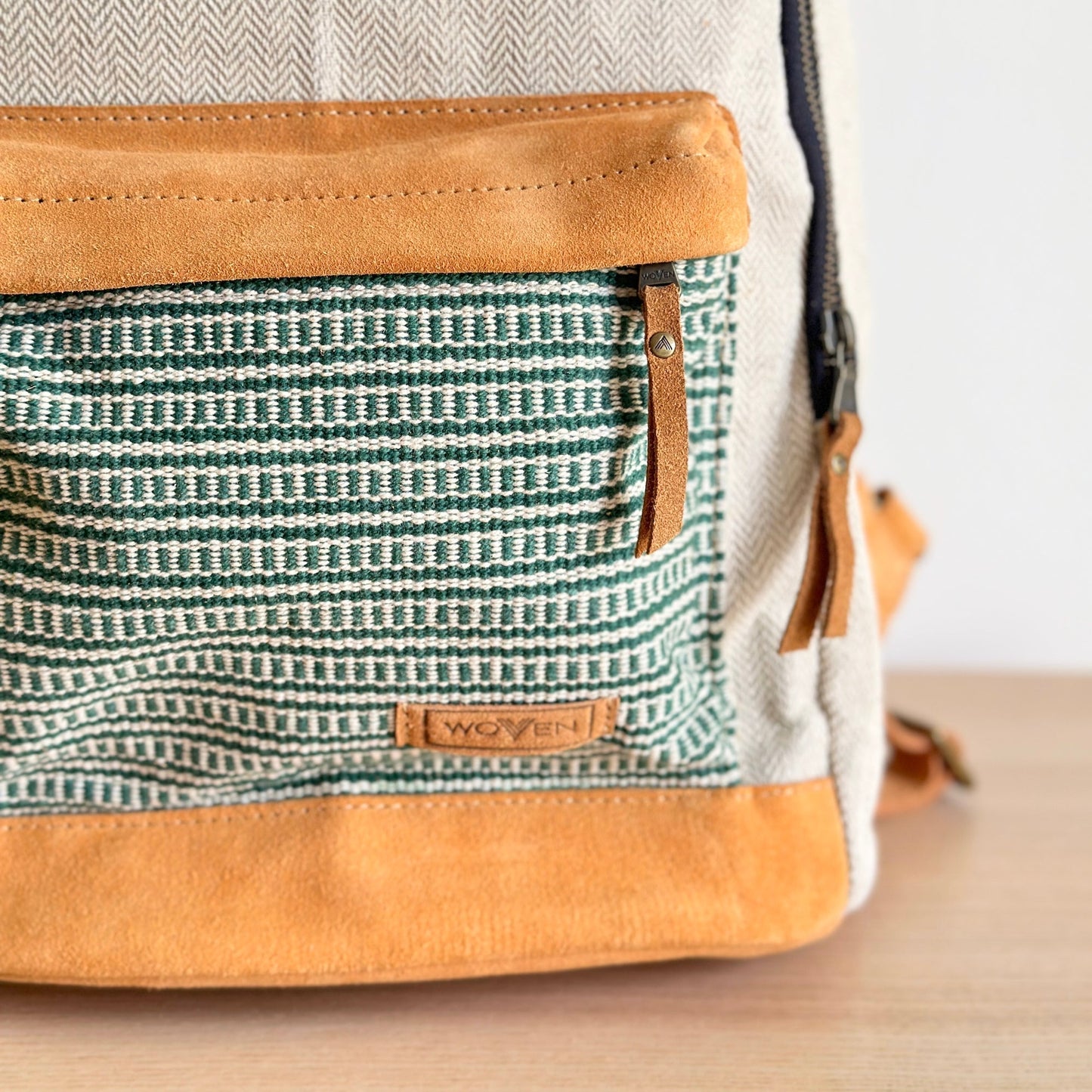 WOVEN 14" Laptop Backpack - Ethnics