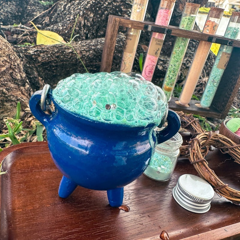 River Blue Cast Iron Cauldron