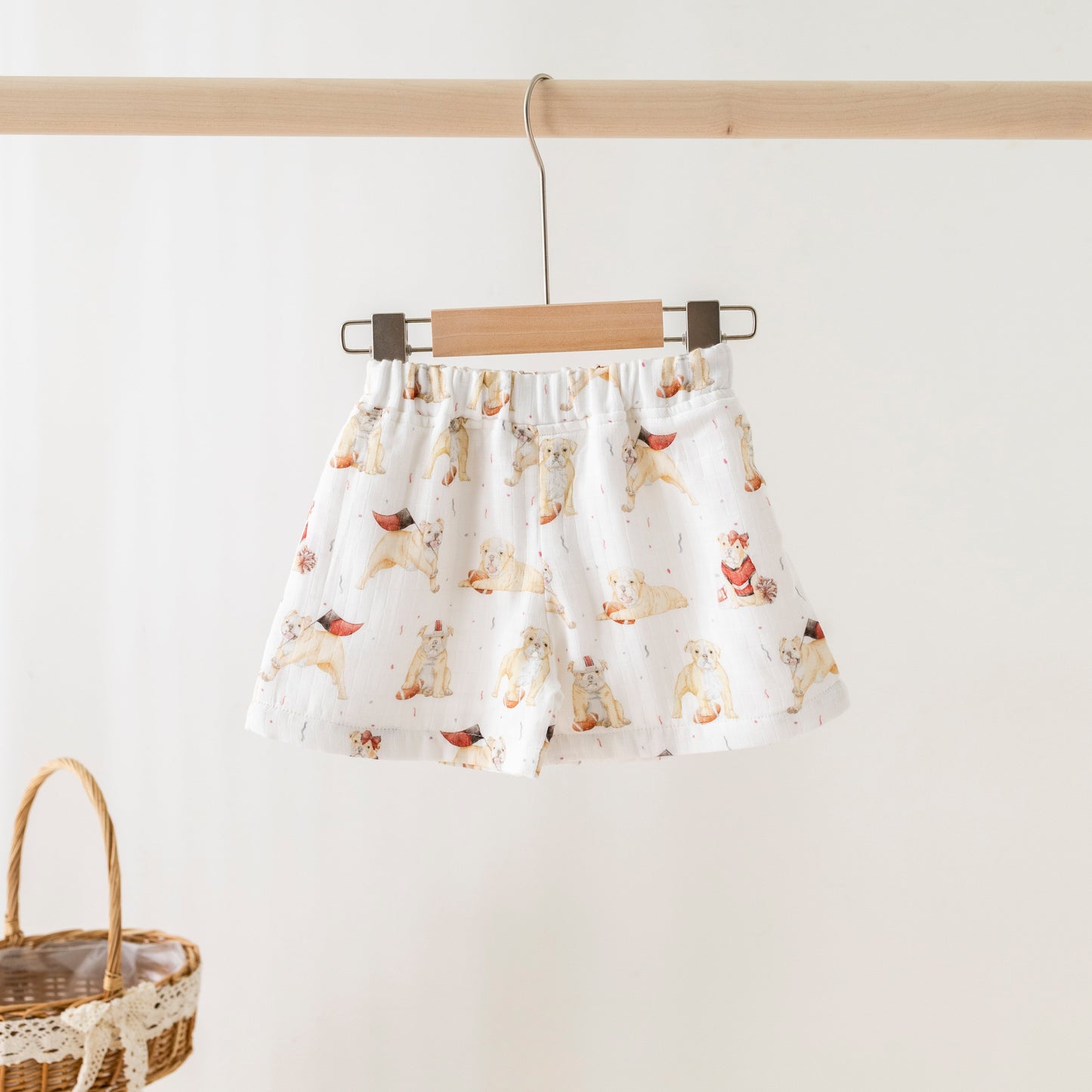 MVP: Mississippi Bulldogs Organic Muslin Shorts
